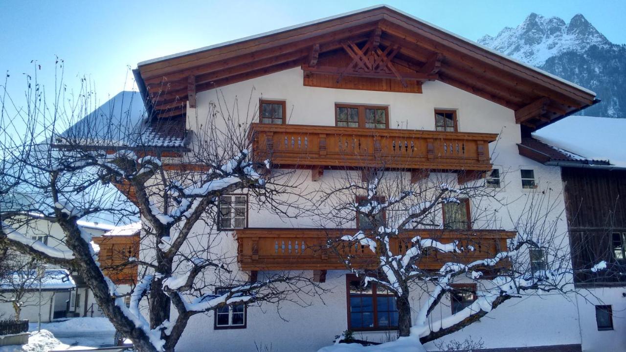Gaestehaus Schoepf Elsa Längenfeld Exterior foto